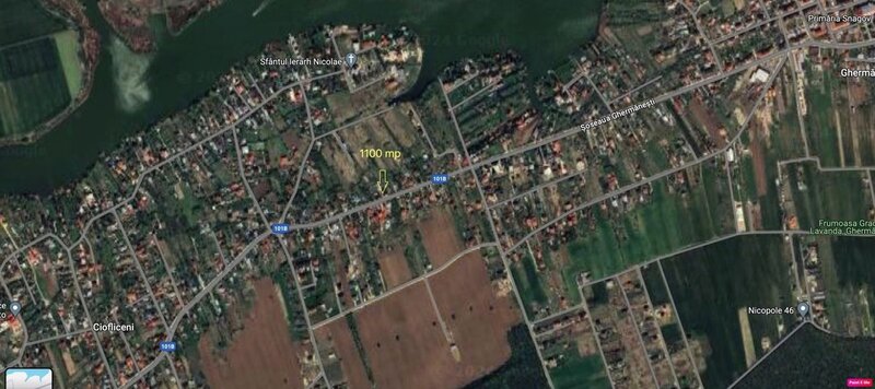 Teren 1100 mp, deschidere la Soseaua Ghermanesti potential pentru doua case.